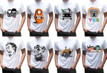 Печать на футболках: технология печати, виды, принты
