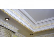 Потолочный багет в современном дизайне