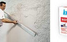 Где можно использовать штукатурку Ротбанд?