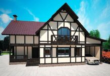 Стиль фахверк – фасады и особенности отделки дома