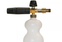 Пенная насадка для минимойки: особенности работы