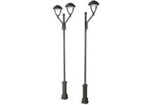 Применение трубчатых опор для паркового освещения