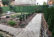 Калифорнийская изгородь: зелёный забор из искусственной травы