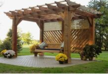 Перголы: элегантные навесы для комфортного отдыха на свежем воздухе