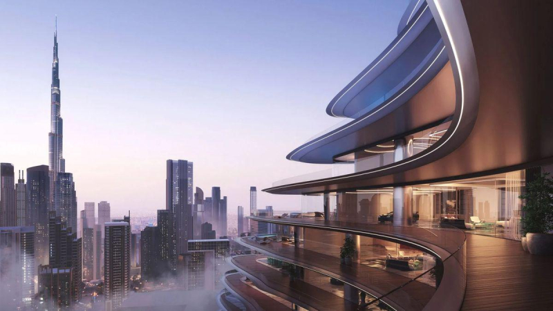 Bugatti представил концепт небоскреба в Дубае