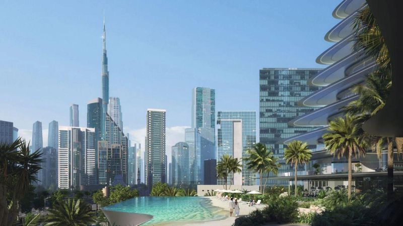 Bugatti представил концепт небоскреба в Дубае