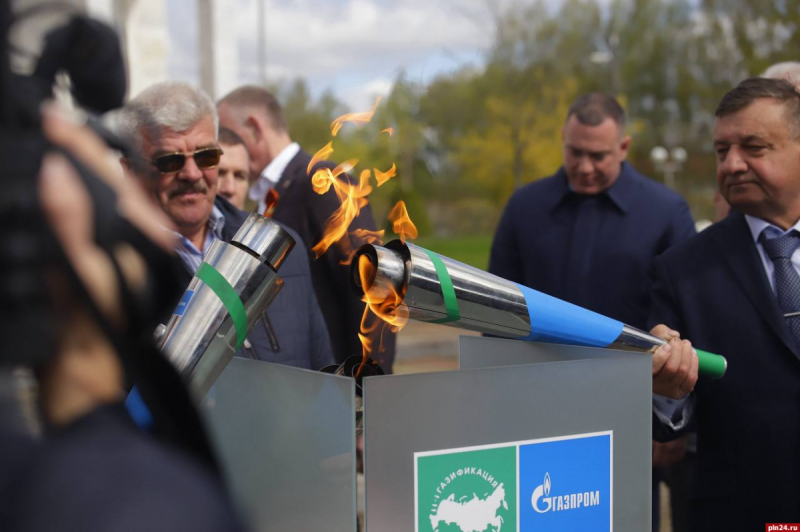 Еще один крупный муниципалитет Псковщины получил газификацию