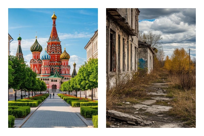 «Мы как будто живем в разных странах». Почему Москва и Подмосковье – два разных мира