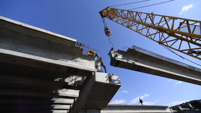 Собянин рассказал о строительстве новых мостов в Мневниковской пойме