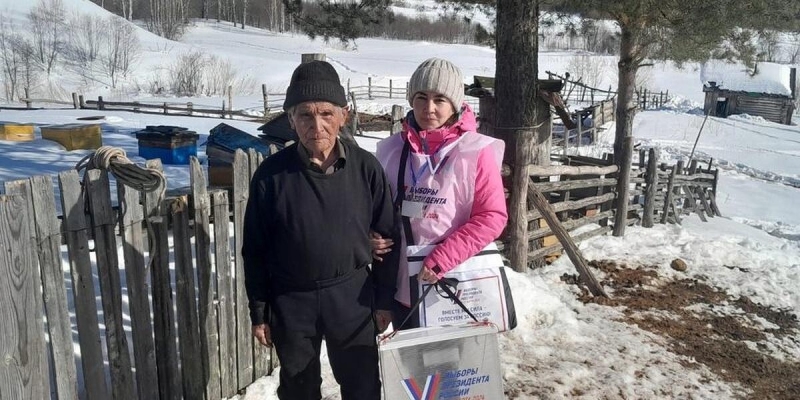В Башкирии на президентских выборах проголосовал 92-летний отшельник