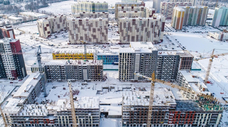 В Москве сдали 1,3 млн "квадратов" недвижимости с начала года