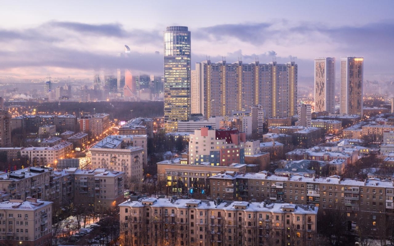 В Москве в январе резко упал спрос на жилье из-за дорогой ипотеки