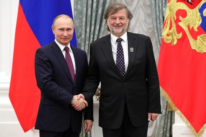 Владимир Путин поздравил Алексея Рыбникова с юбилеем