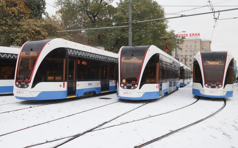 Власти Москвы опубликовали официальную схему трамвайных маршрутов